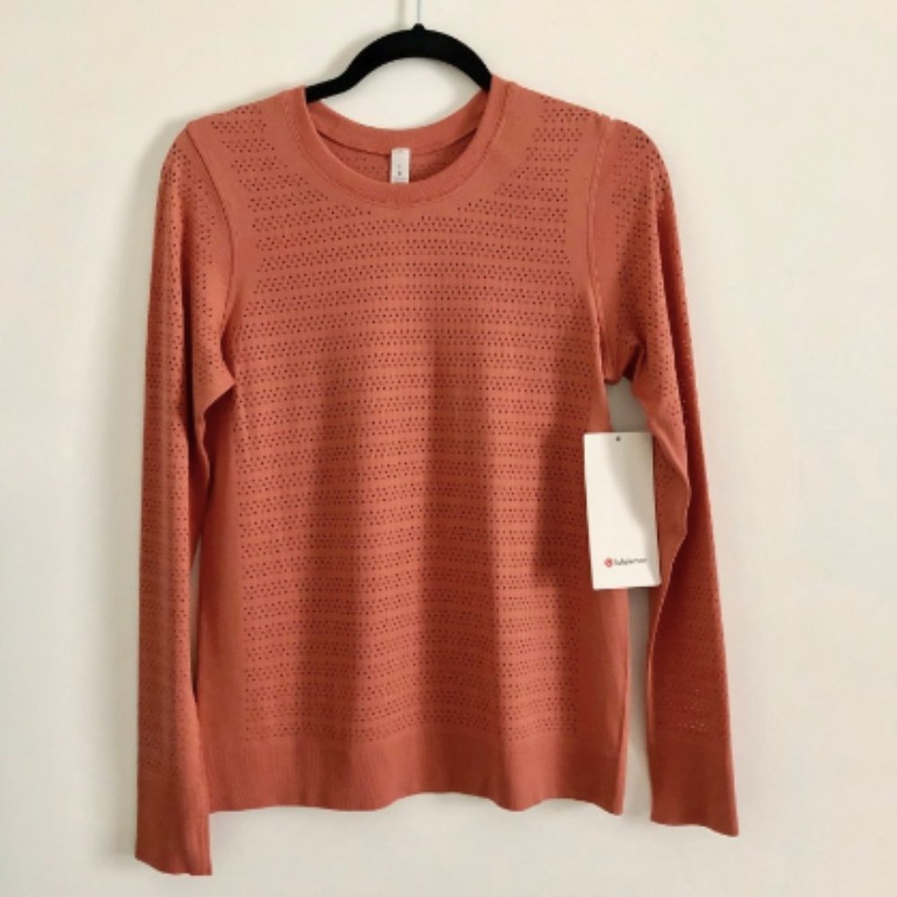 Lululemon Breeze by long sleeve crewneck shirt NWT